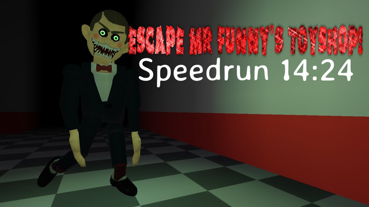 Roblox Escape Mr Funny's ToyShop! Speedrun 14:24 any%