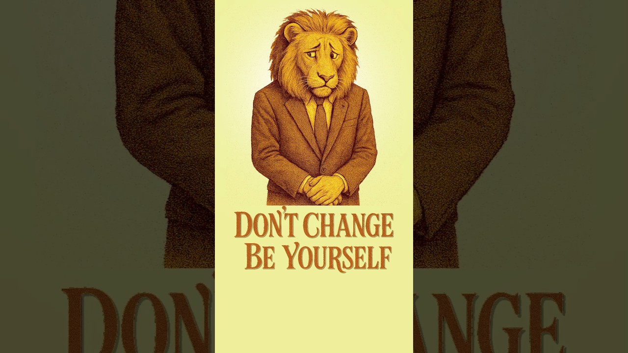 Don't Change &ndash; Be Yourself! | Deep Trivedi #shorts