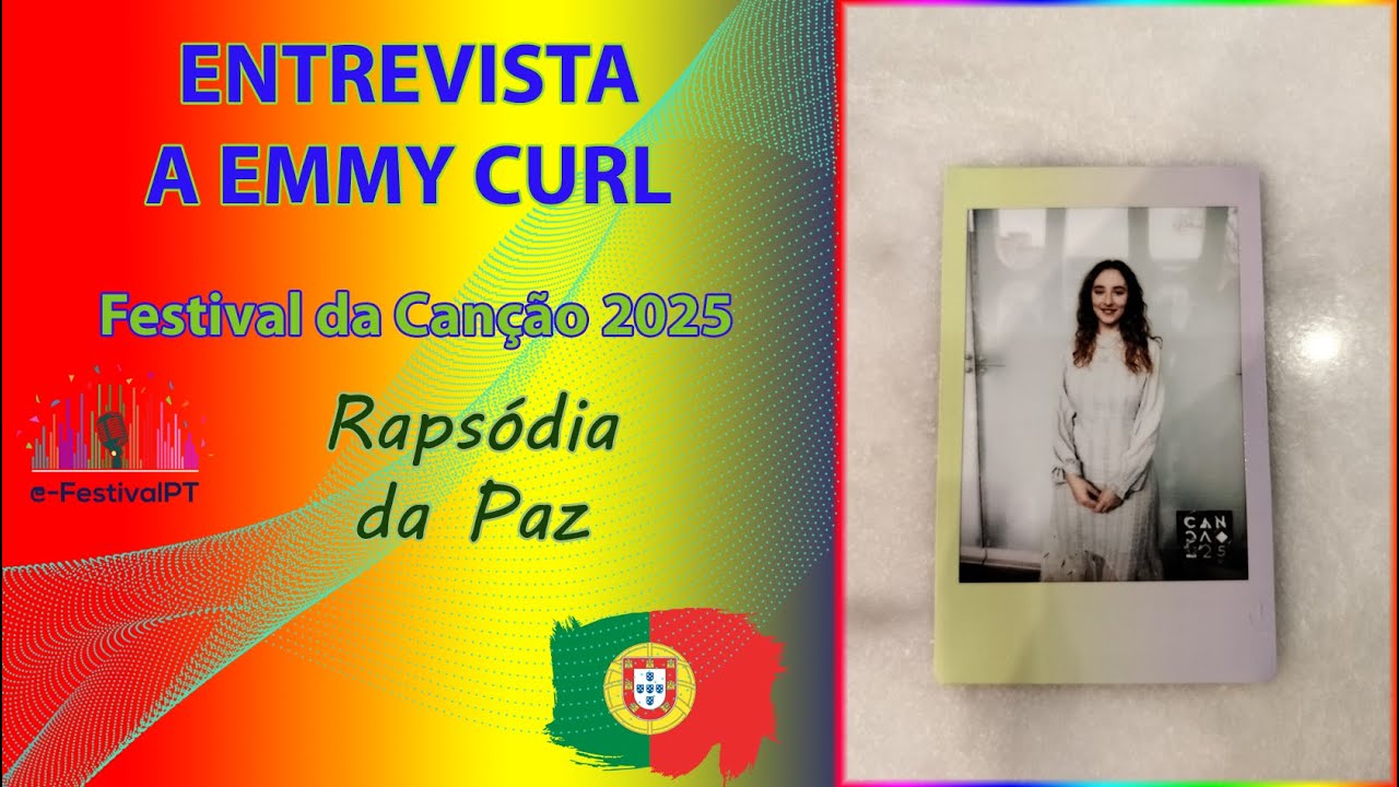 Entrevista a emmy Curl | Festival da Canção 2025