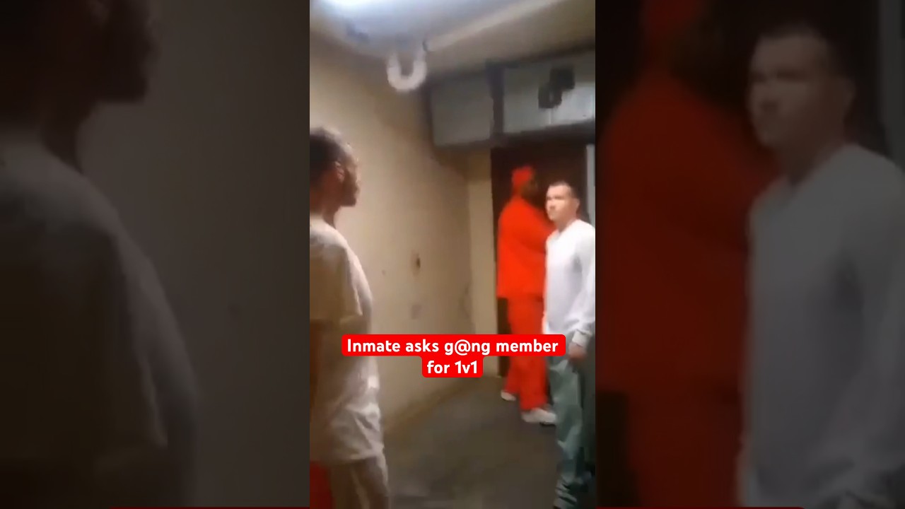 Заключенный просит провести поединок 1 на 1 в тюрьме #тюрьма