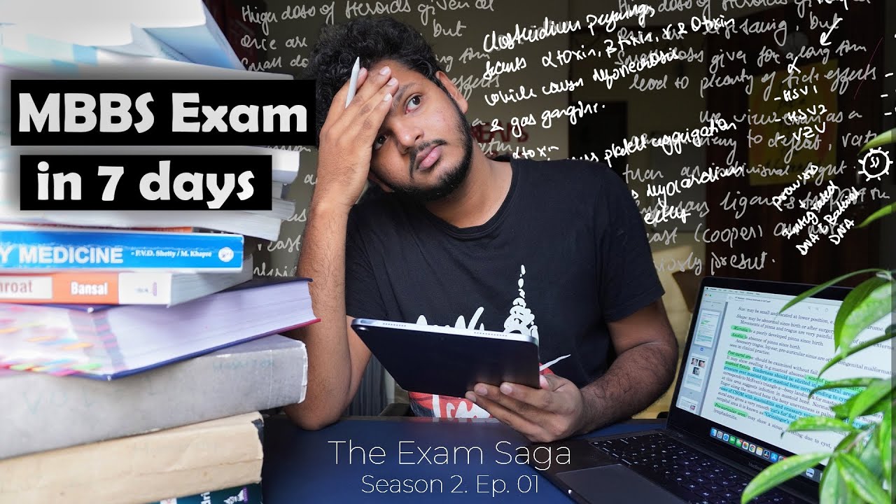 Exam Saga Ep.1 : Unstoppable - Studying 80 Hours for My MBBS Exams 🔥 | Anuj Pachhel