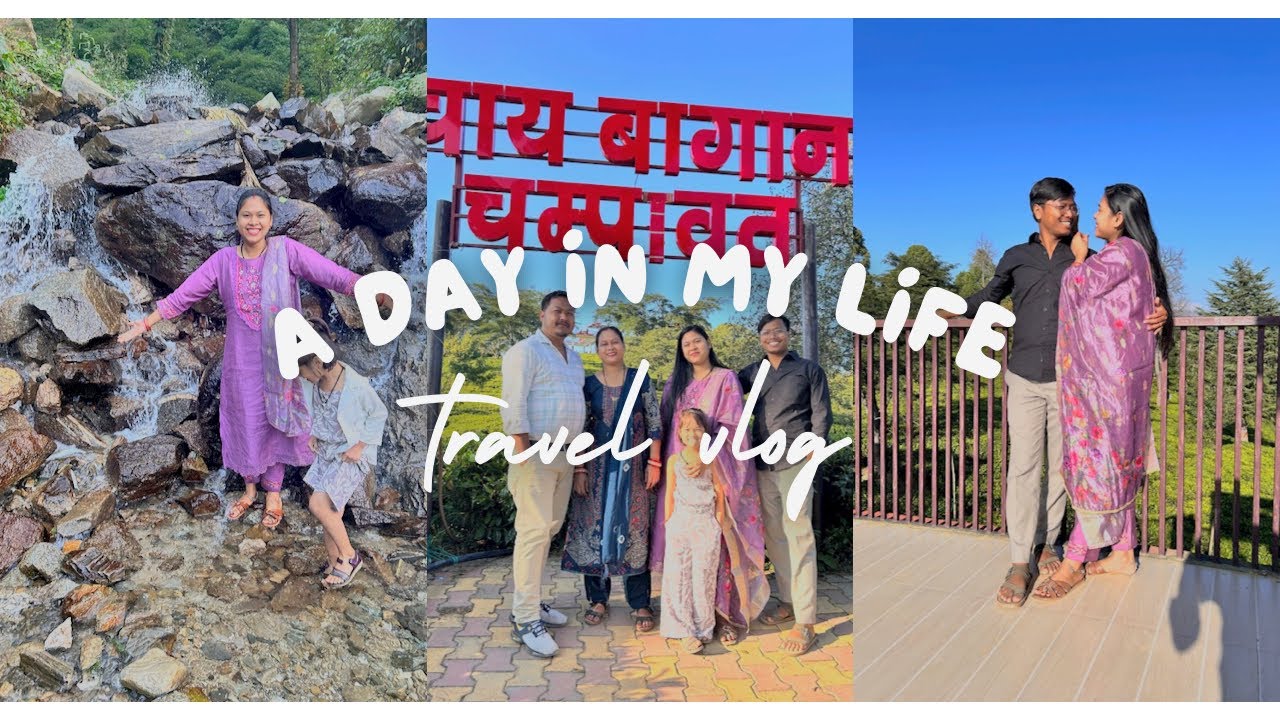 Champawat tea garden 🪴 or kiya Champawat me gym😂….