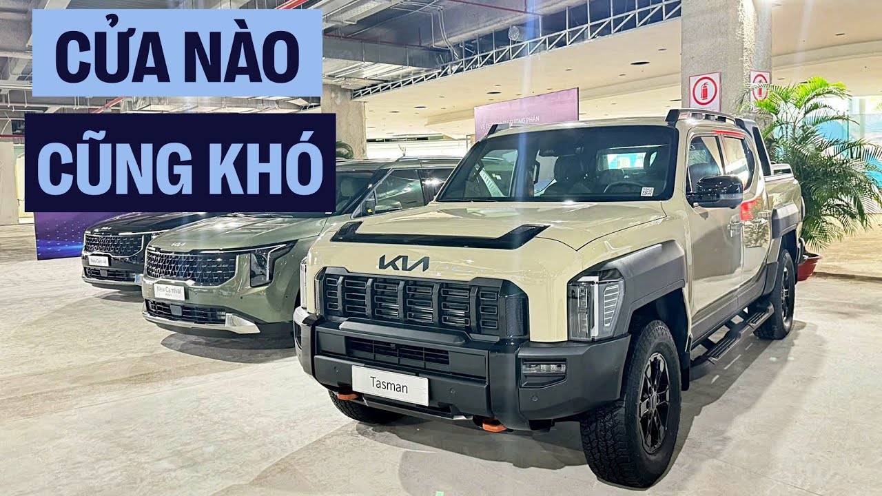 ‘Kia Tasman chỉ còn một cửa này vào Việt Nam khi Ford Ranger đã bít kín gần như mọi lối đi’