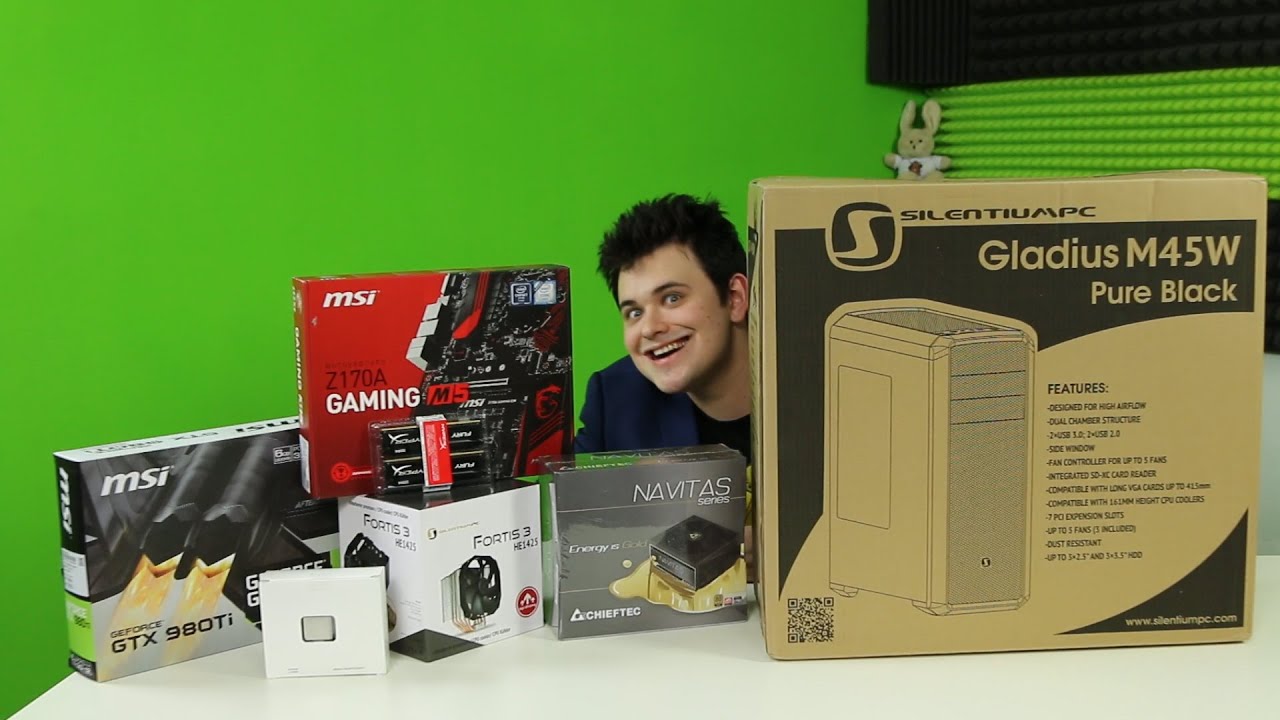 UNBOXING - Nowy zestaw komputerowy