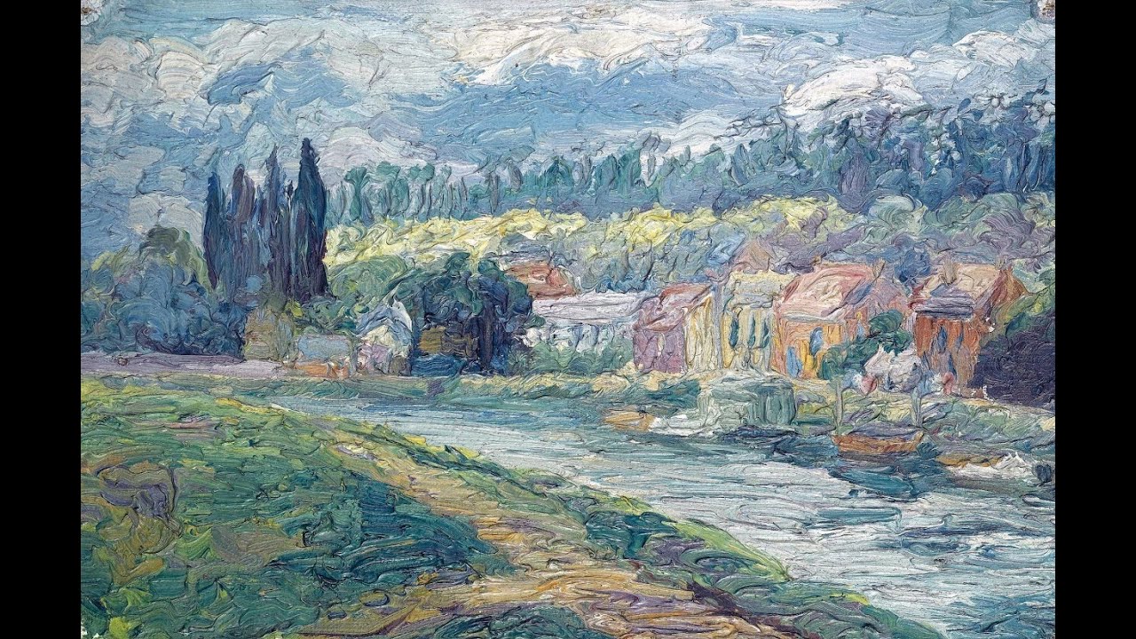 Charles Ginner, C.B.E. A.R.A. (1878-1952) - A British painter of landscape and urban subjects.