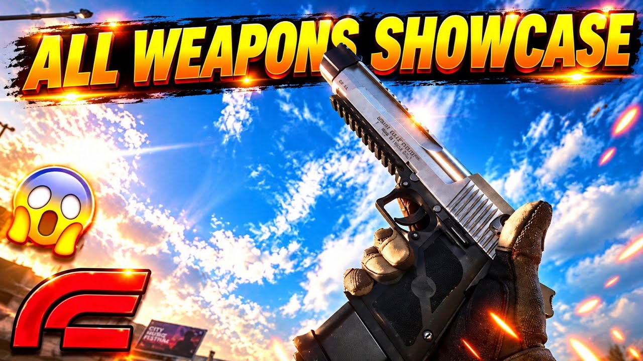 ECC REDLINE : ALL WEAPONS SHOWCASE 🔥 | INSPECTION,RELOAD ANIMATIONS | BETA TEST |