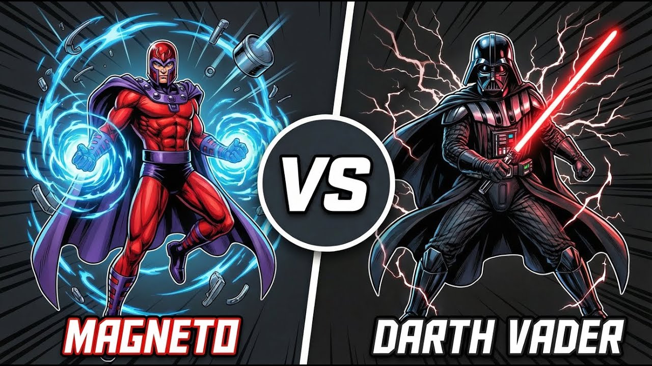 Magneto vs Darth Vader: ¿Quién gana realmente? (Análisis Técnico)