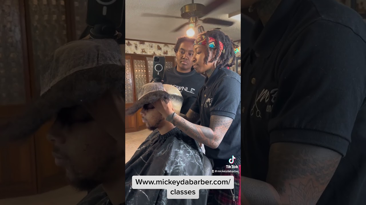 Ocean Wave Hair Unit by @mickeydabarber #hairtransformation #barber #haircut #hairloss #waves