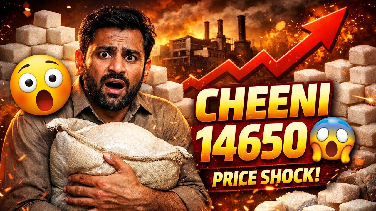 🔥 Sugar Price Update Today Pakistan | Cheeni Rate Latest 2026 📈 Joharabad ..... Shock!