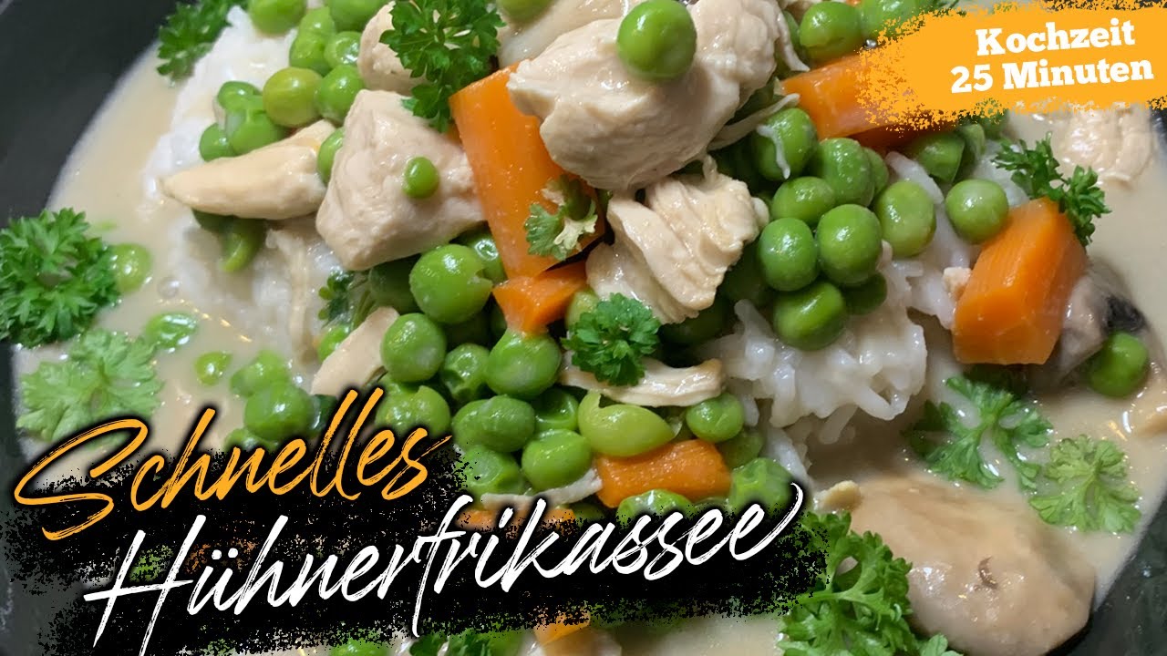 Schnelles Hühnerfrikassee | Zum Nachkochen [REZEPT]