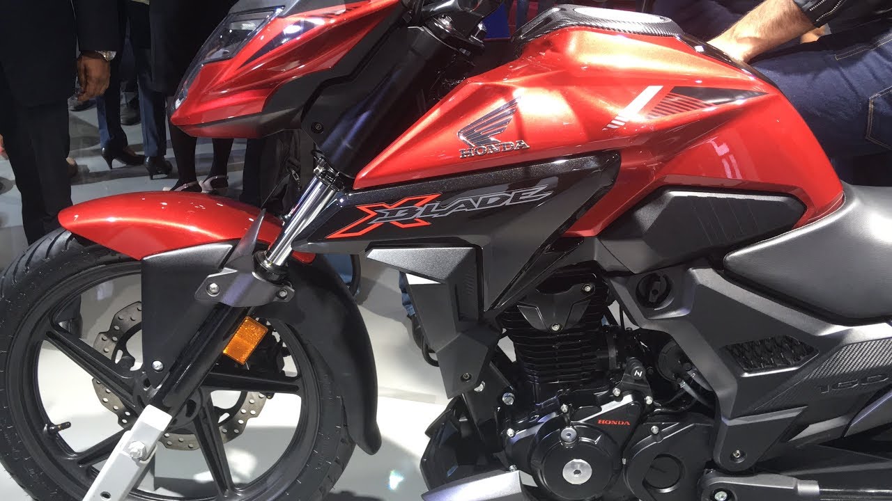 HONDA X-BLADE walkaround review | auto expo 2018