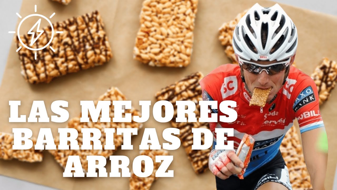 NUTRICIÓN CICLISMO. Barritas de arroz de nuestro CHEF, Sergio Fuentes.