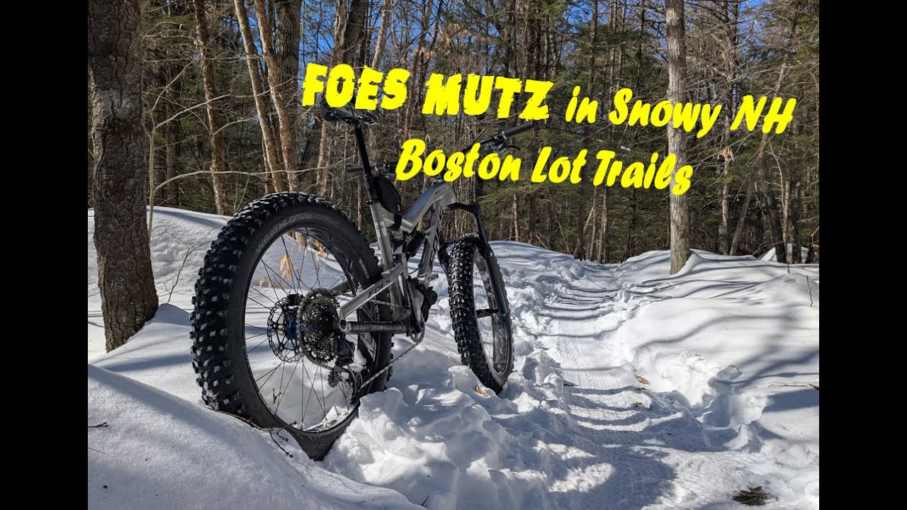 Riding the Foes Mutz at Boston Lot in Lebanon NH