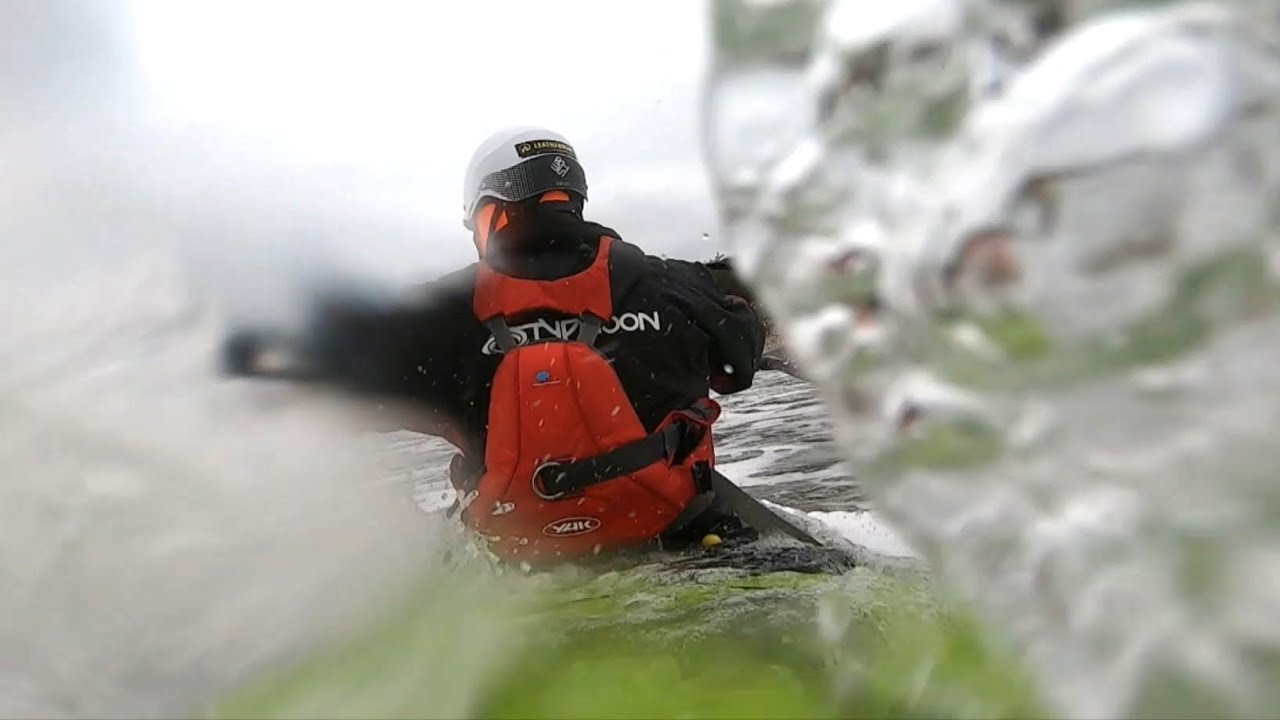 Surfs up with Pyranha Fusion 2 Cable Bay, Anglesey