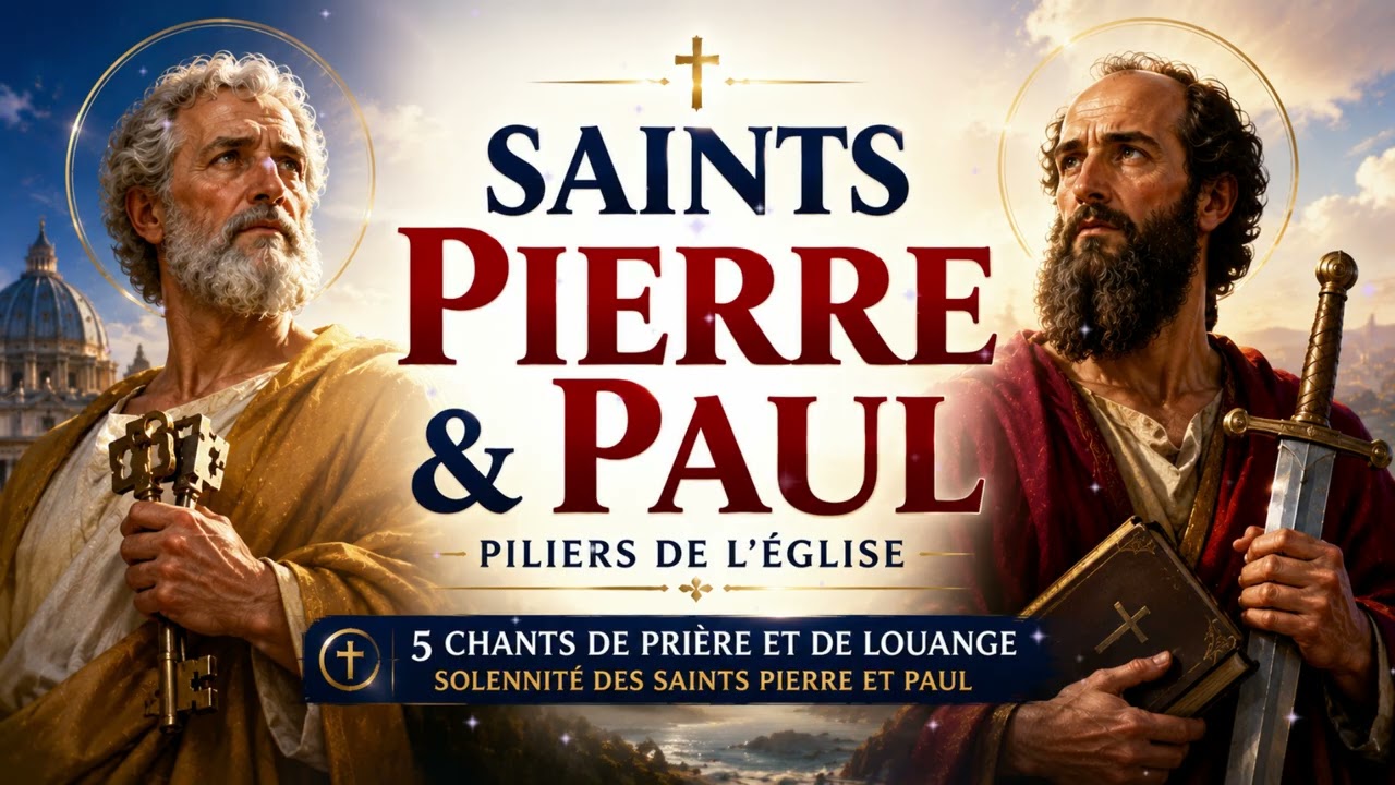 🕊️ SOLENNIT&Eacute; DES SAINTS PIERRE ET PAUL | Chants de Louange et de Pri&egrave;re