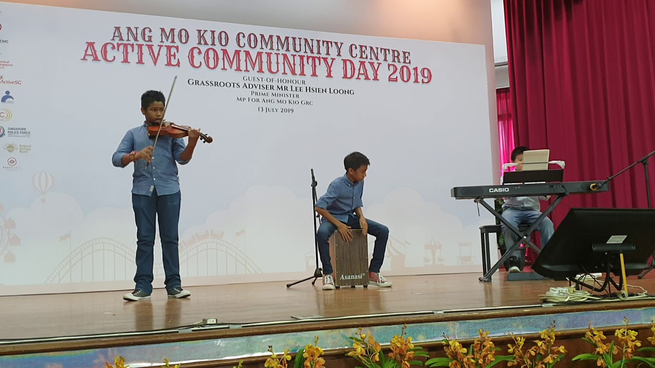 Rojak Boys first Performance - Count on me by Burno Mars