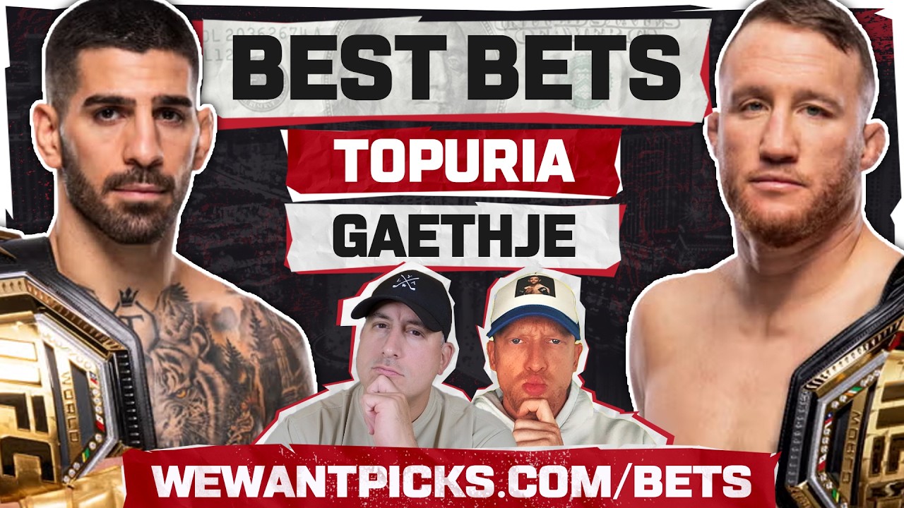 BEST BETS: UFC Freedom 250: Topuria vs. Gaethje Betting Guide