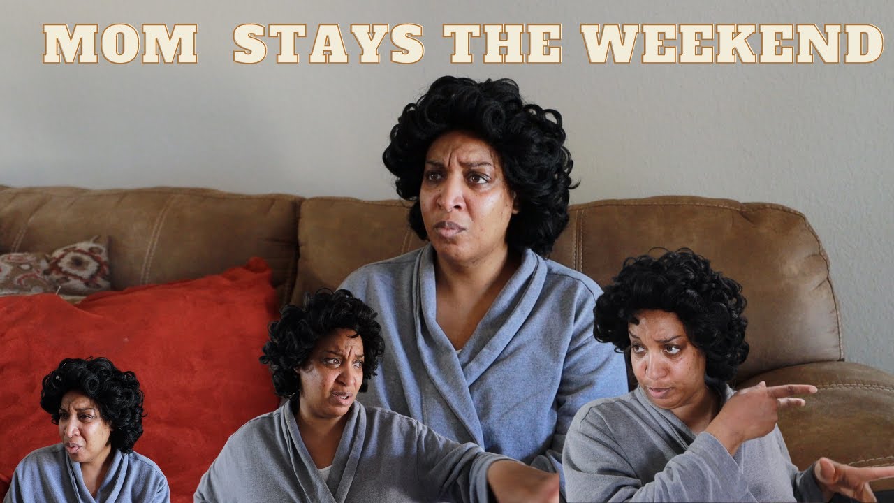 When your mom spends the weekend with you!!!