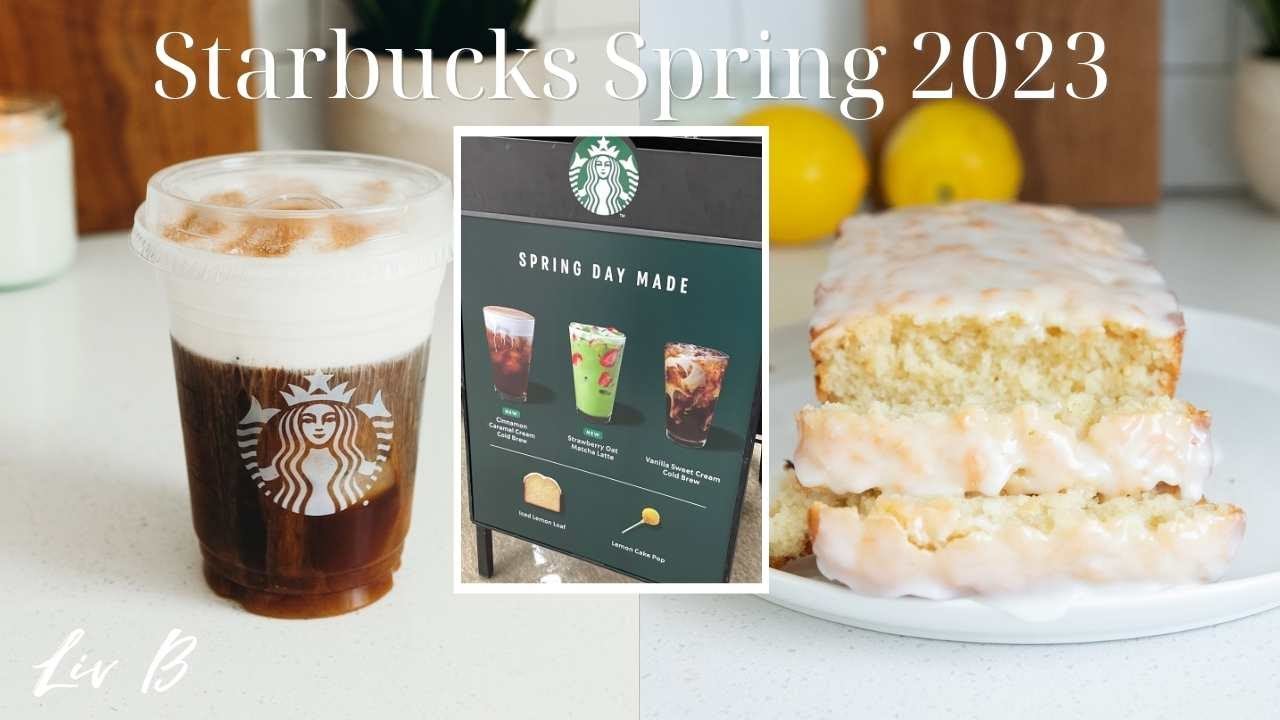Starbucks Spring 2023 Recipes (dairy-free & vegan!)