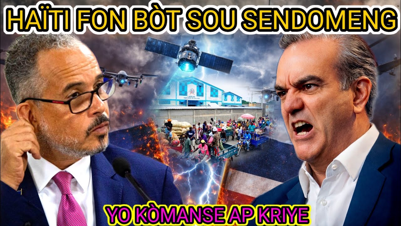 HAÏTI fè YON bòt SOU sendomeng#YO kòmanse AP kriye