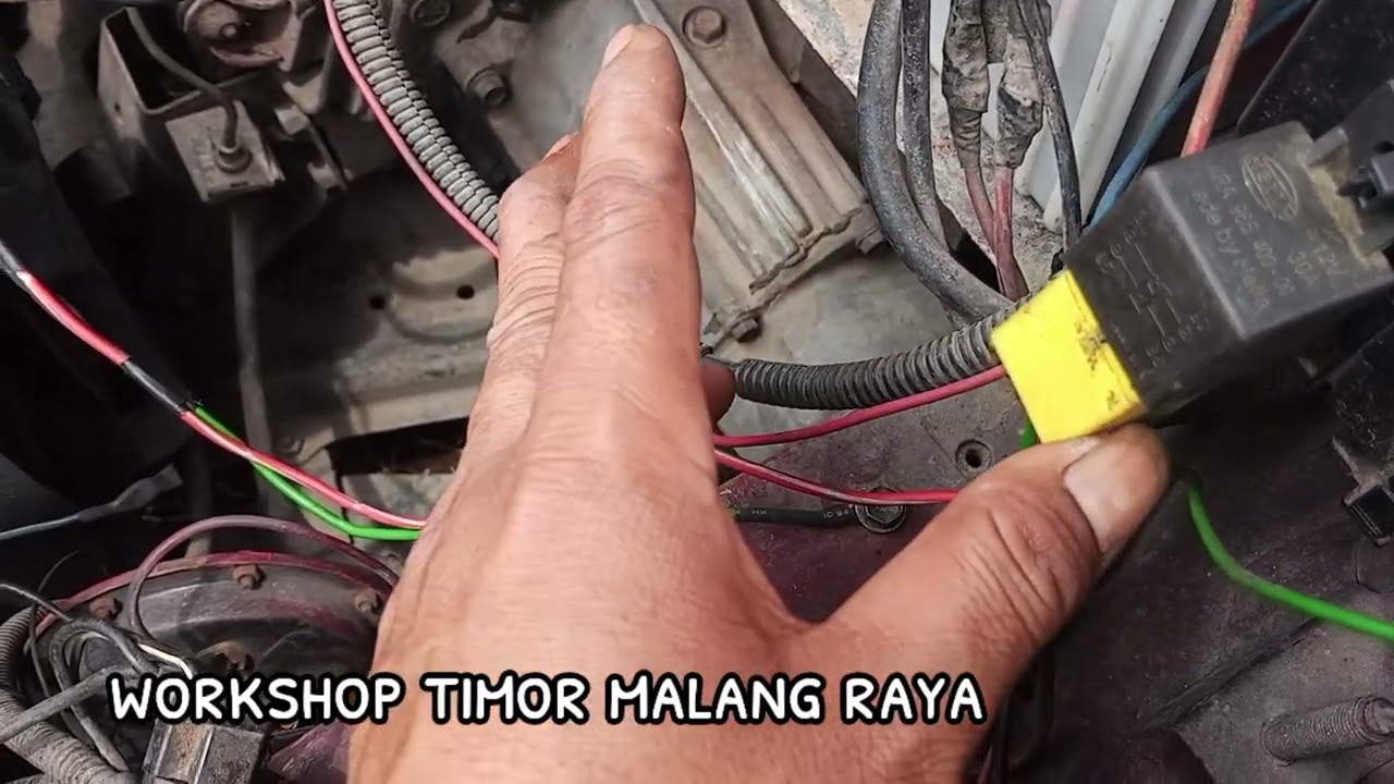 standarisasi jalur kipas radiator timor