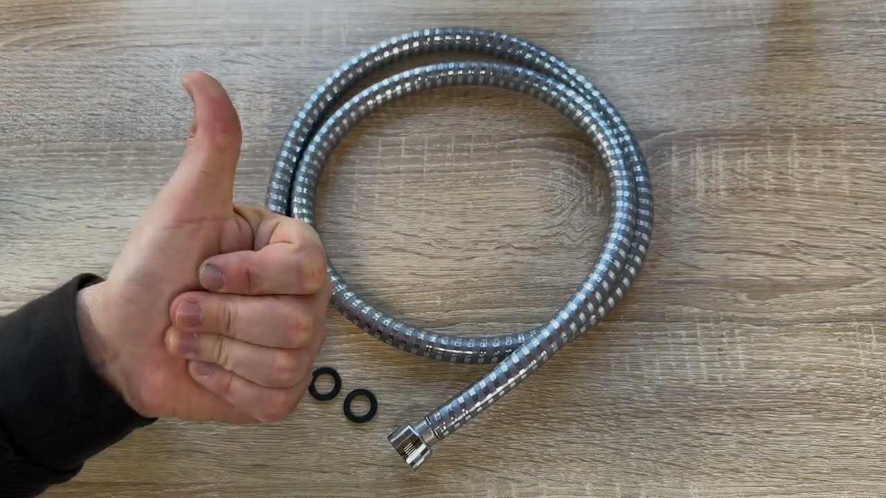 hansgrohe Metaflex Duschschlauch 1,25m oder 2,00m Schlauch aus Chrom Unboxing und Anleitung