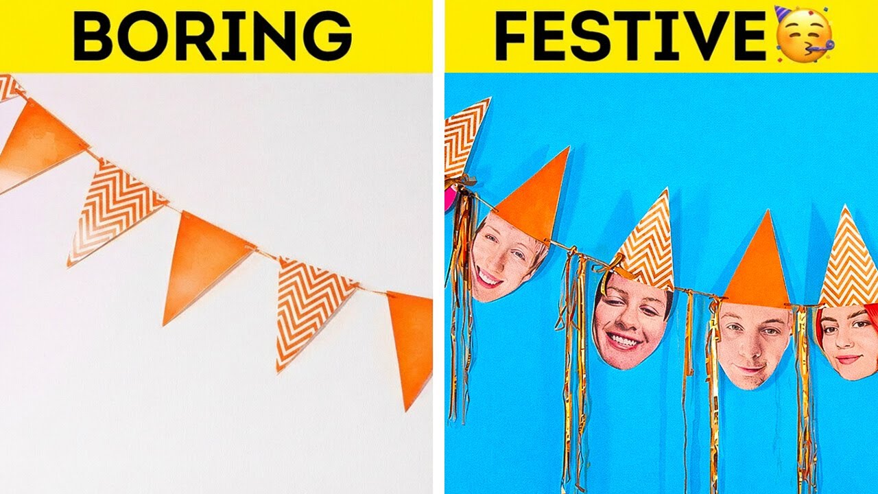 30 DIY Party Crafts That Will Wow Your Guests! 🖌️