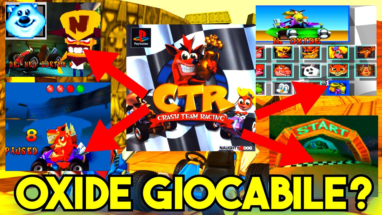 I SEGRETI del Crash PIU' DIVERTENTE di sempre! | Crash Team Racing PS1