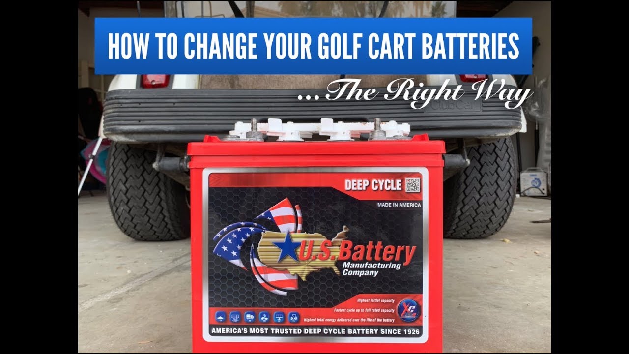 How to Replace Your Golf Cart Batteries - An Easy to Follow Step By Step Guide