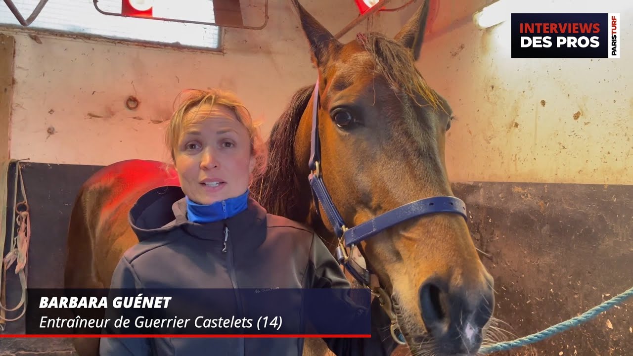 BARBARA GU&Eacute;NET | ENTRA&Icirc;NEUR DE GUERRIER CASTELETS | QUINT&Eacute; DU VENDREDI 5 AVRIL &Agrave; PARIS VINCENNES