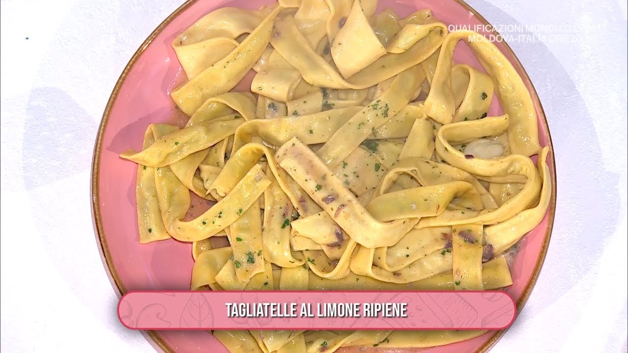 Tagliatelle al limone ripiene - È sempre mezzogiorno 13/11/2025