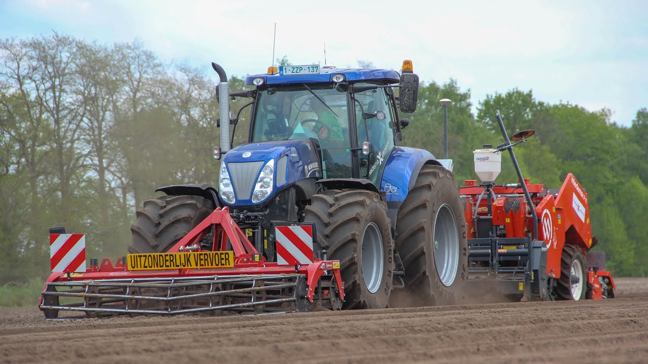 New Holland T7.270 Blue Power + Miedema CP42 Smart Float| Miedema Xperience Tour 2015