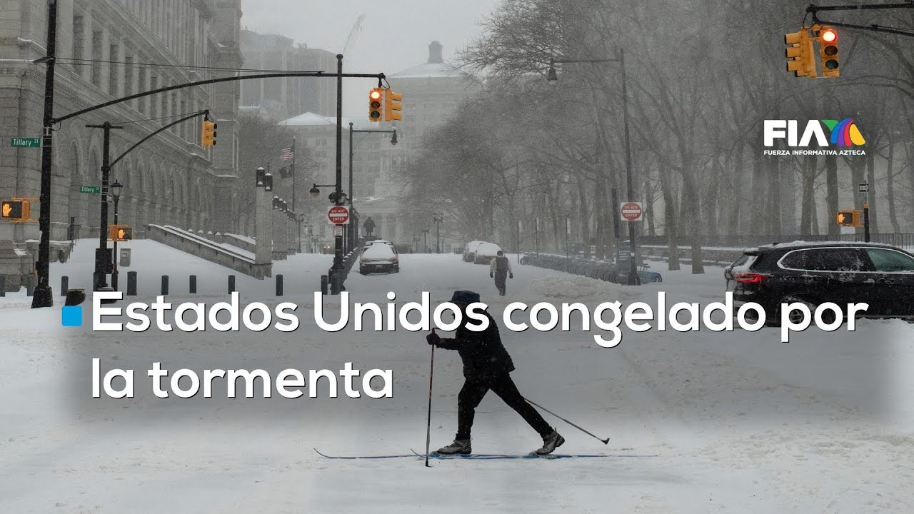 Una tormenta invernal histórica paralizó Estados Unidos y dejó al menos 25 muertos
