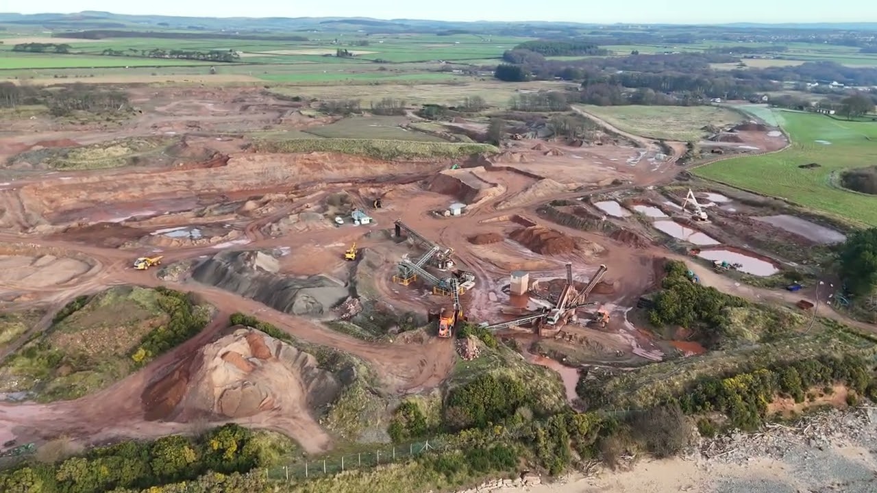 Powfoot Beach, Dumfries and Galloway.