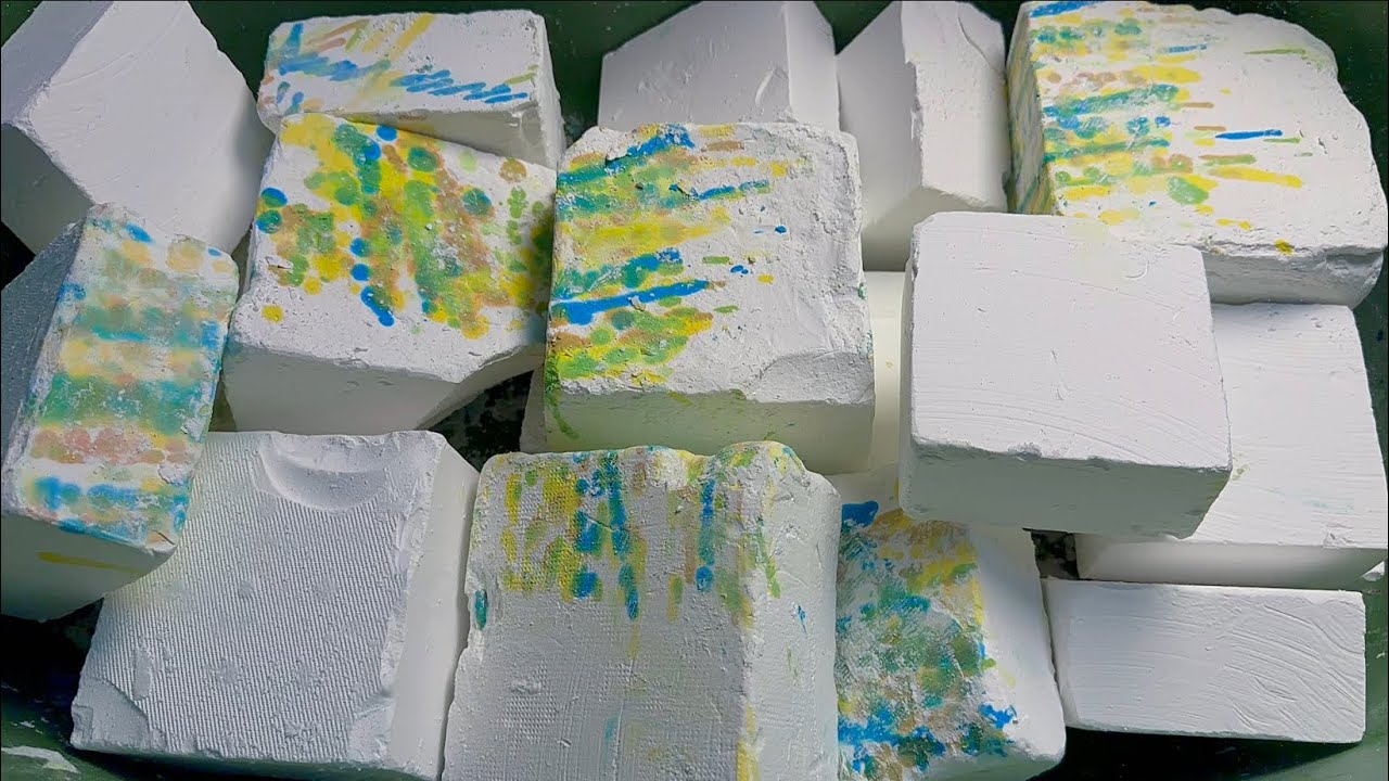 Two Unpolished Chalks & Fresh Chalk | Relaxing ASMR | Stress Relief | Fatigue Relief