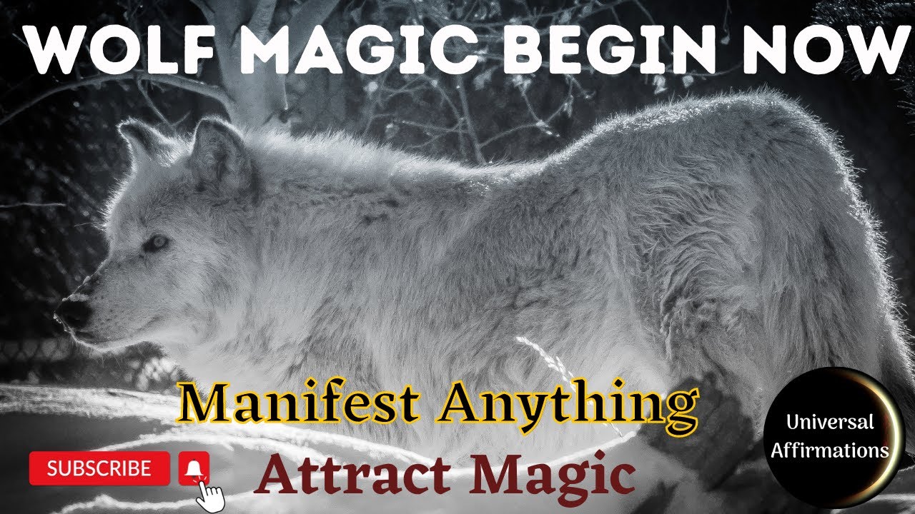 Wolf Magic Begin Now | Swich Word | 8 Hrs Chanting | @UniversalAffirmations