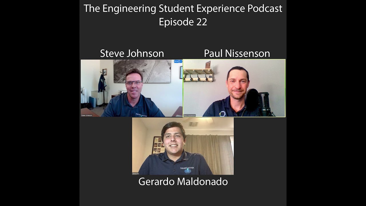 The Engineering Student Experience Podcast (22) - Engineers at a Water Utility Agency