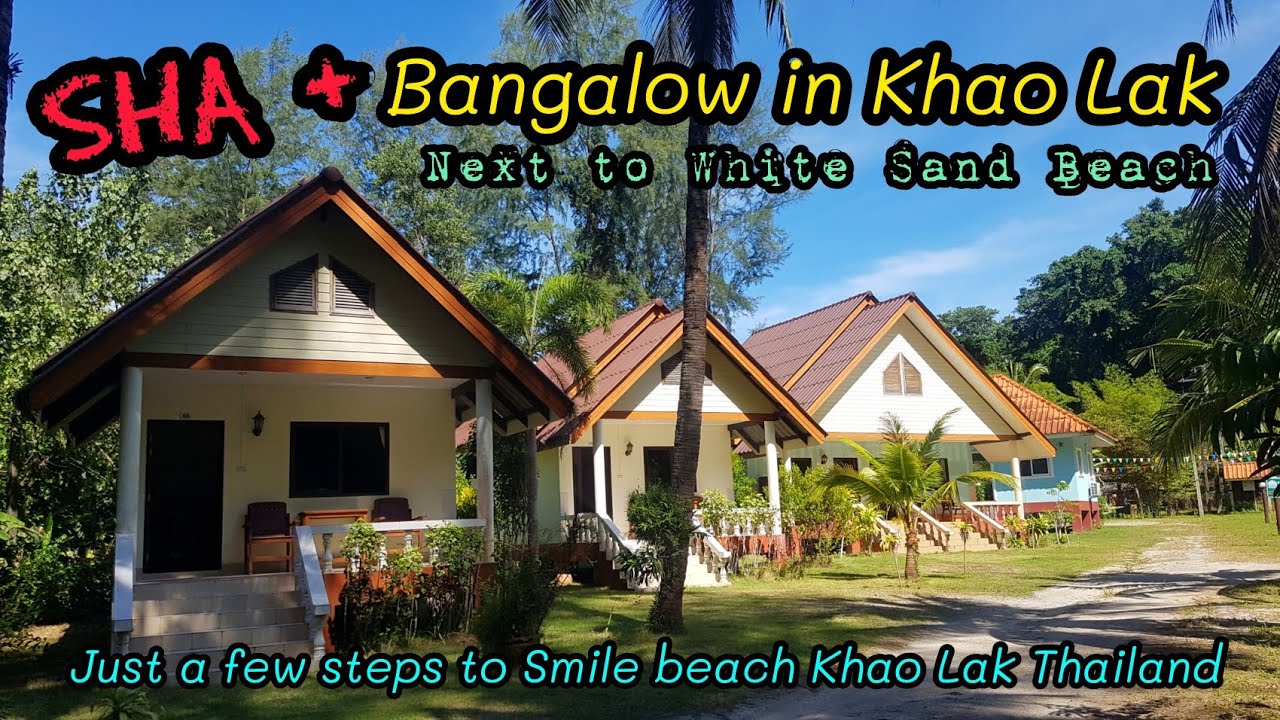 SHA + Bungalow at Smile Beach  ~ Khao Lak Sandbox Next to White Sand Beach The Phura Villa Khao Lak