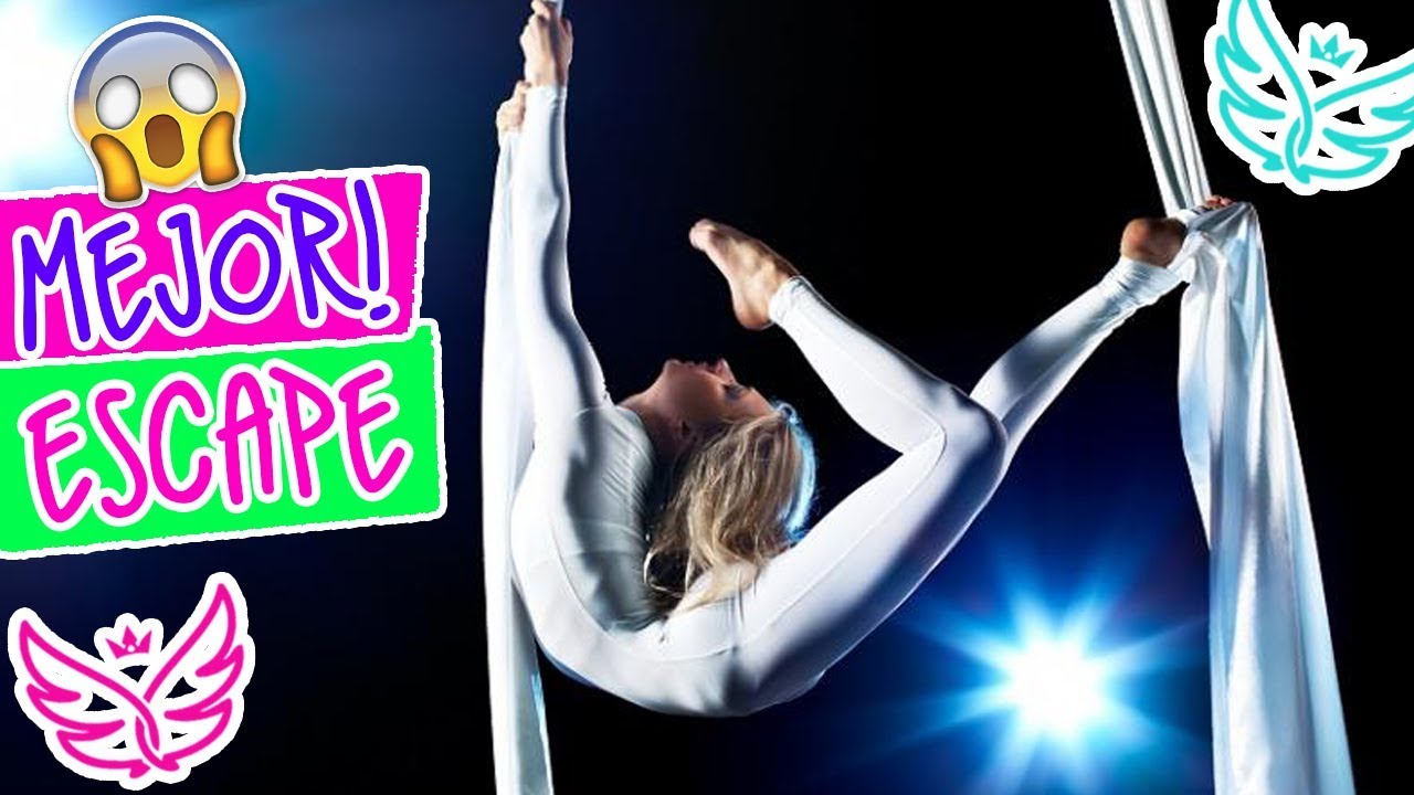 ESCAPE MAS DIVERTIDO! 😂| TUTORIAL ACROTELAS CAIDA ROL INFINITO | ACROBACIA EN TELAS |Grupo SILFIDES