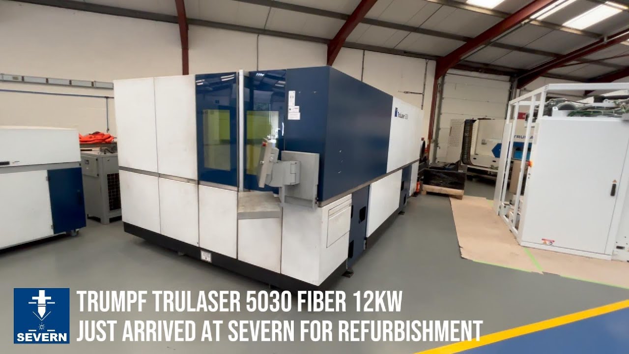 TRUMPF TruLaser 5030 Fiber 12kW Laser at Severn Machines Limited