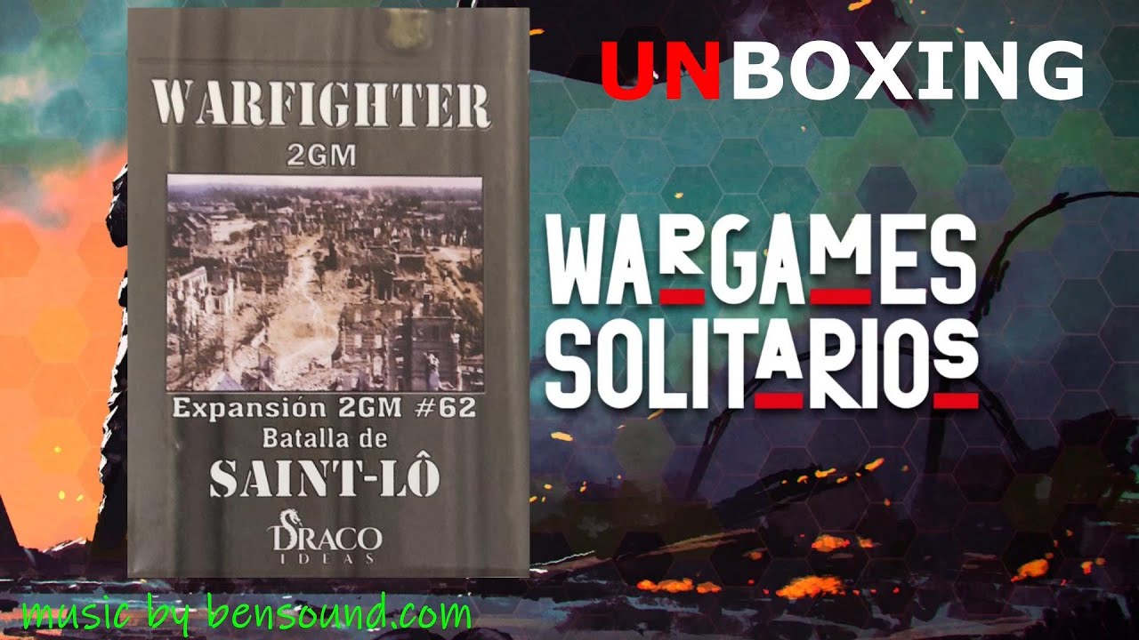 Warfighter. Expansión Batalla de St.  Lo. Unboxing.