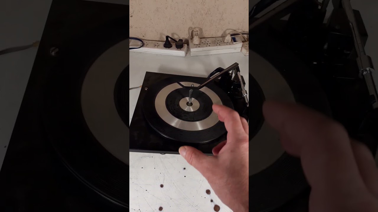 Restauracion bandeja giradiscos turntable GALILEO LA7 Argentina 1974 #vinyl #retro