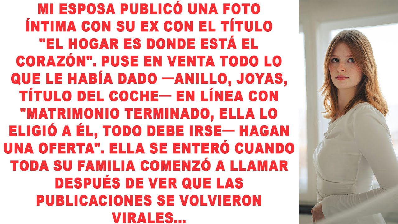 Mi esposa publicó 