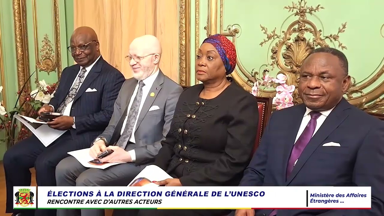 Rencontre à l’ambassade du Congo à Paris : mobilisation autour de Firmin Édouard Matoko.