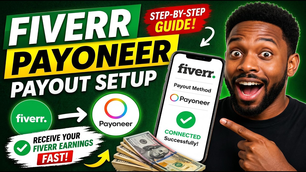 Fiverr Payoneer Payout Setup: Receive Your Fiverr Earnings Fast