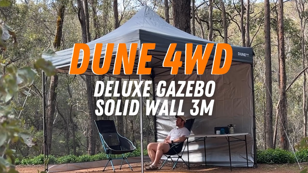 Dune 4WD Deluxe Gazebo Solid Wall 3m | Camping | Anaconda Stores