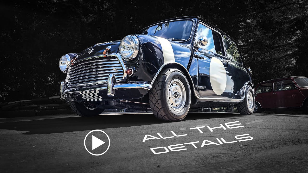 SOLD! Part 1 FOR SALE $55,000 1968 Austin Mini Cooper Cafe Racer Thorough Description