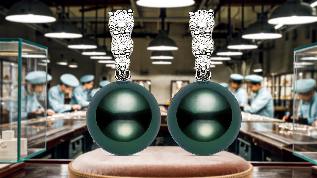 How Mikimoto Black South Sea Tahitian Pearl Jewelry Is Made