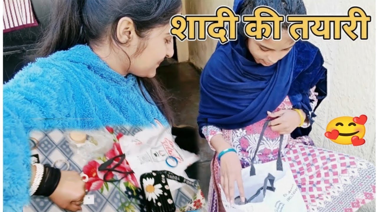 #Shaadii ki tayarii_______!!!🥰🫶 || The Anushka Rajput ||❤❤