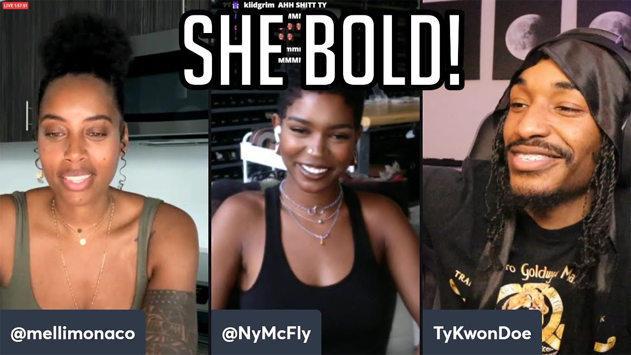 Bold Woman Shoots Her Shot At TyKwonDoe Live On The Pineapple Show | Melli Monaco EDate